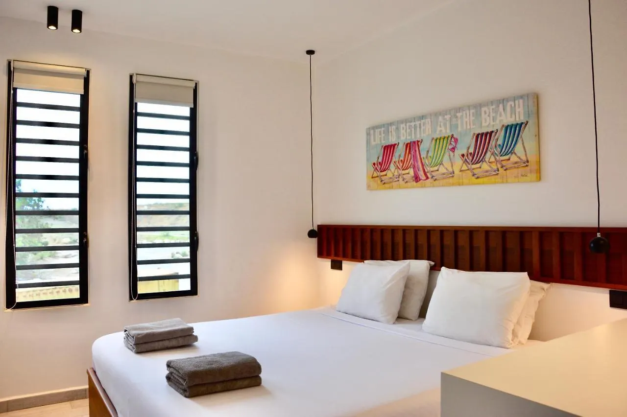 Апартаменты Blue Bay Penthouse Reef 5, Beach Golf Pool Dive With Ocean View Дорп-Синт-Михил
